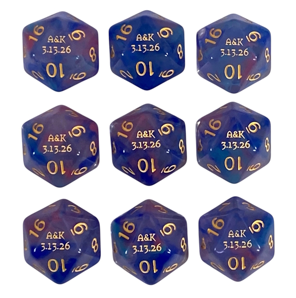 Events — Role 4 Initiative custom dice