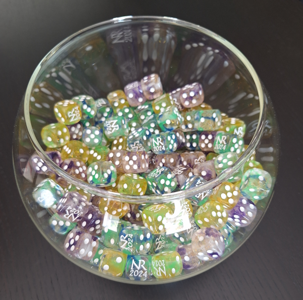 Events — Role 4 Initiative custom dice