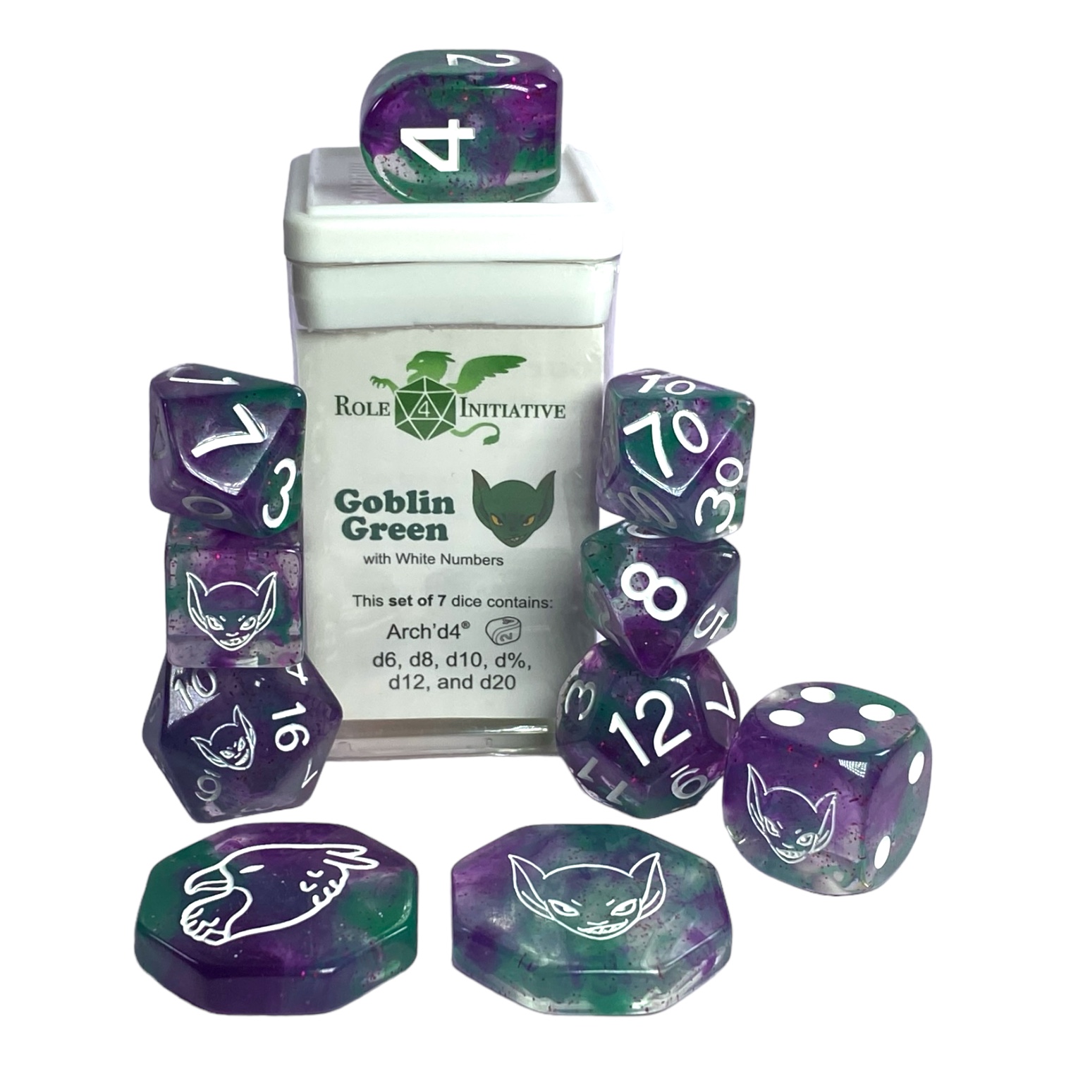 Gaming — Role 4 Initiative custom dice