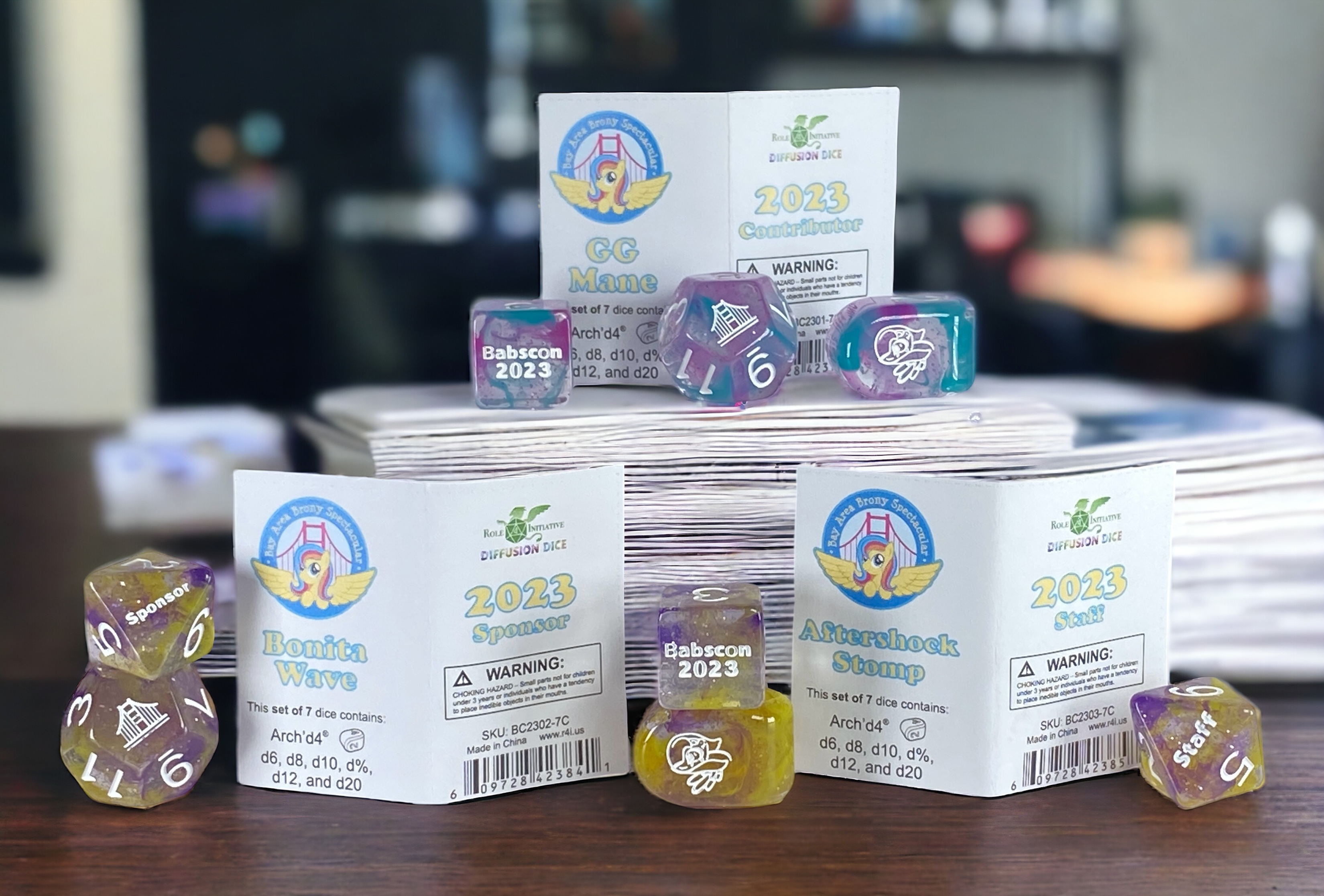 Promotions — Role 4 Initiative custom dice